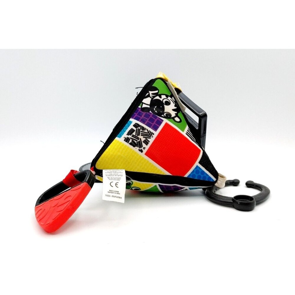 Baby Einstein Playful Pyramid Teether Clip High Contrast Toy